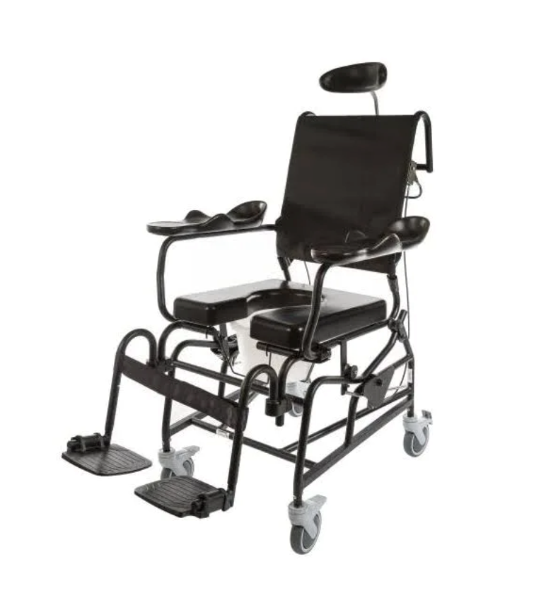 TiltinSpace Shower Chair on Wheels Bridge Ministries Helping